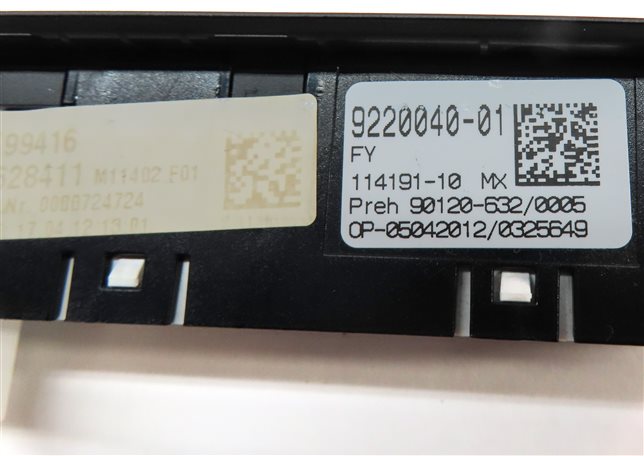 Thumbnail 6: 2012 BMW 750XI (F02) DRIVER LANE KEEP ASSIST SWITCH BUTTON PANEL