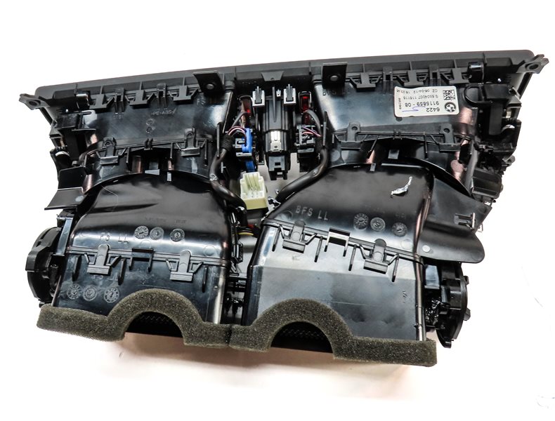 Thumbnail 5: 2012 BMW 750XI (F02) FRONT CENTER DASH HEAT AIR AC HVAC DUAL VENT (Black)