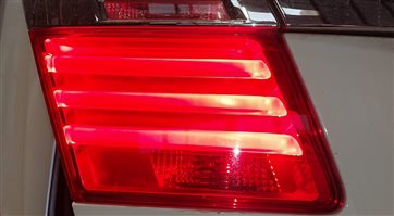 Thumbnail 2: 09-12 BMW 740i 750i 760i B7 (F01) REAR LEFT INNER TRUNK LID TAILLIGHT LIGHT LAMP