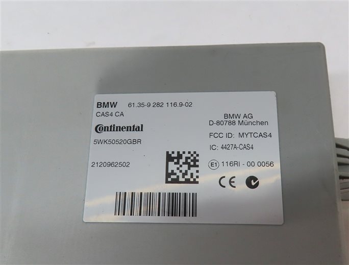 Thumbnail 11: 09-13 BMW 550i 650i 750i B7 (F01 F06 F10) 4.4L TURBO ENGINE CAS 4 MODULE KEY SET