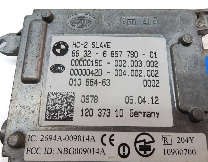 Thumbnail 5: 2012 BMW 750XI (F02) REAR LEFT BLIND SPOT RADAR SENSOR MODULE SLAVE