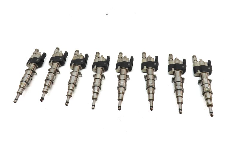Thumbnail 4: 08-16 BMW 3 5 7 X5 X6 Z4 3.0L N54 4.4L N63 FUEL INJECTOR SET/8 (ALL INDEX 12)