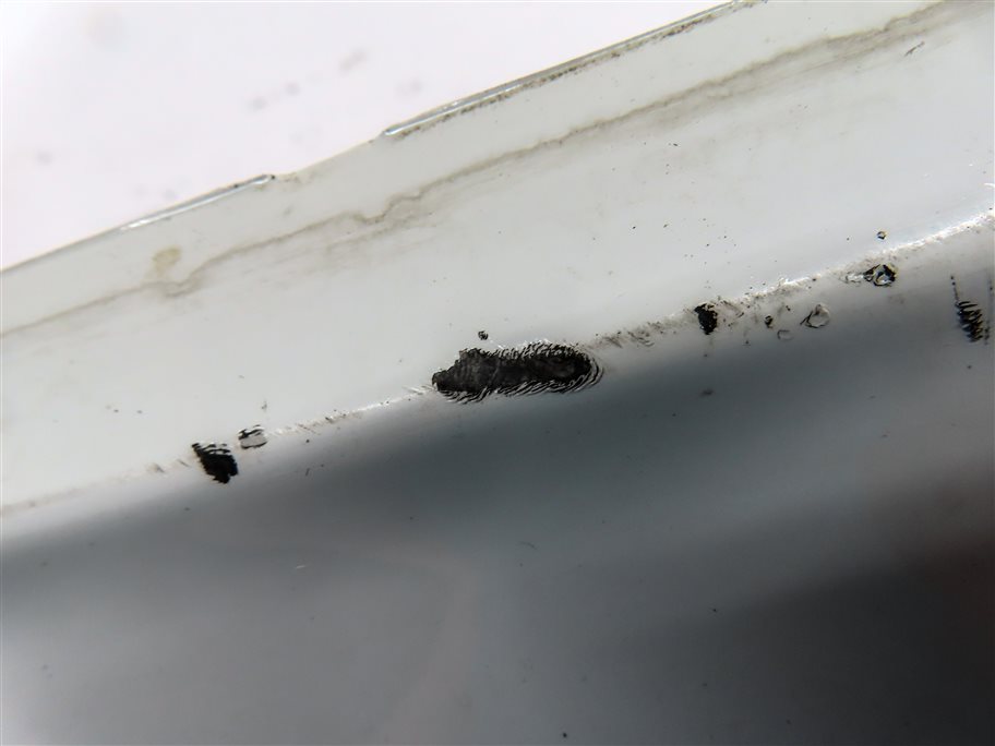 Thumbnail 9: 2012 BMW 750XI (F02) REAR LOWER BUMPER VALANCE TRIM MOULDING PANEL (White)
