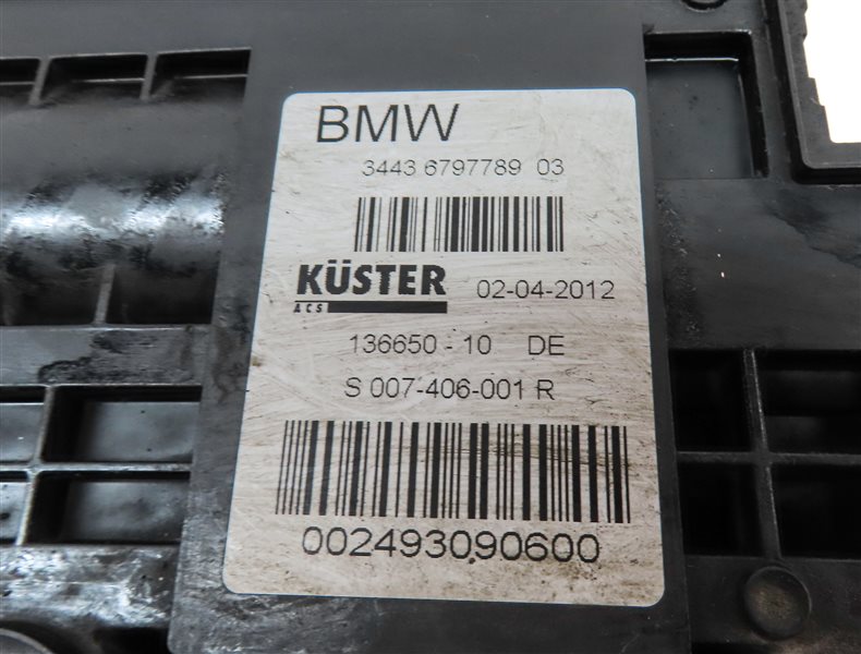 Thumbnail 8: 2012 BMW 750XI (F02) EMERGENCY PARK PARKING BRAKE ACTUATOR w/ CABLES