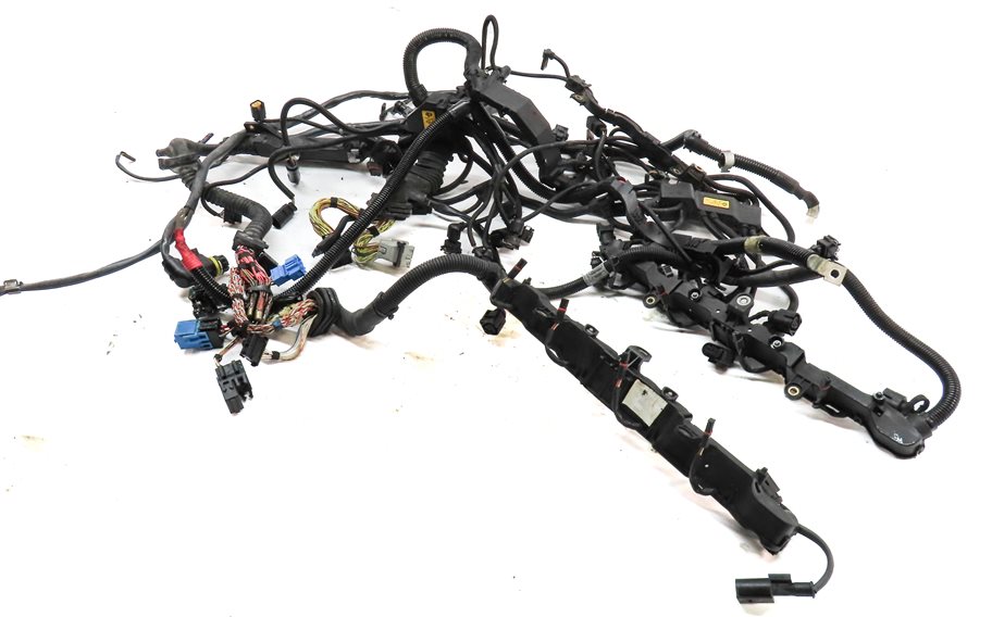 Thumbnail 1: 2012 BMW 750XI (F02) 4.4L (N63) ENGINE MOTOR WIRE WIRING HARNESS LOOM