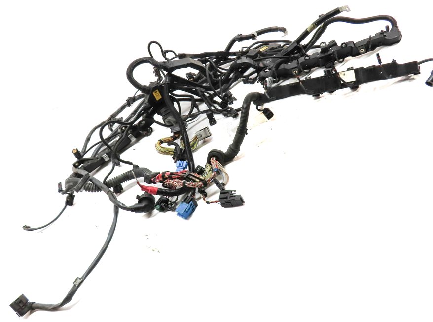 Thumbnail 3: 2012 BMW 750XI (F02) 4.4L (N63) ENGINE MOTOR WIRE WIRING HARNESS LOOM