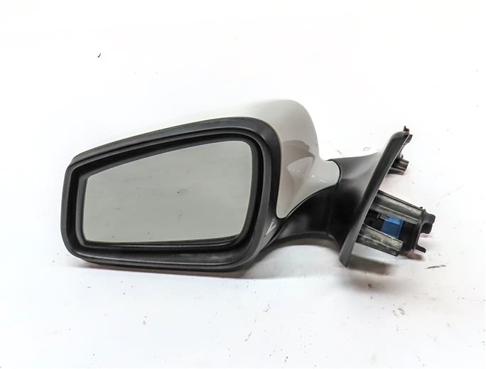 Thumbnail 2: 10-12 BMW 740i 750i 760i (F01 F02 F04) LEFT BLIND SPOT CAMERA MIRROR (White)