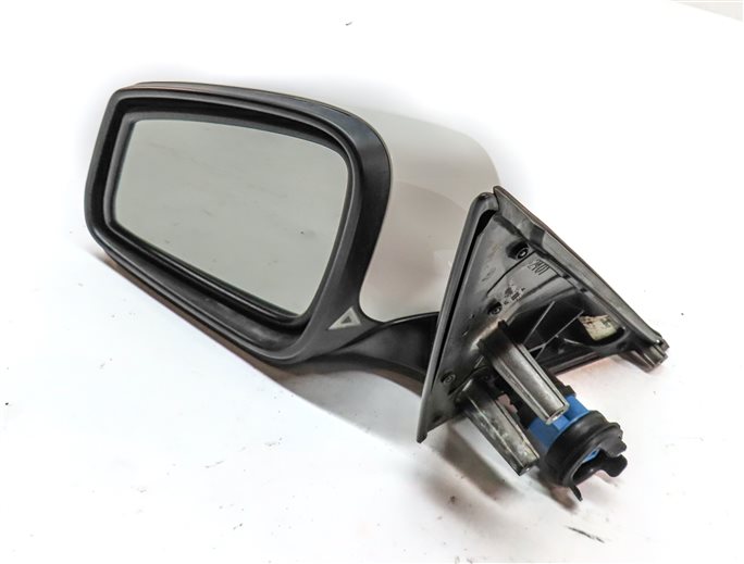Thumbnail 3: 10-12 BMW 740i 750i 760i (F01 F02 F04) LEFT BLIND SPOT CAMERA MIRROR (White)