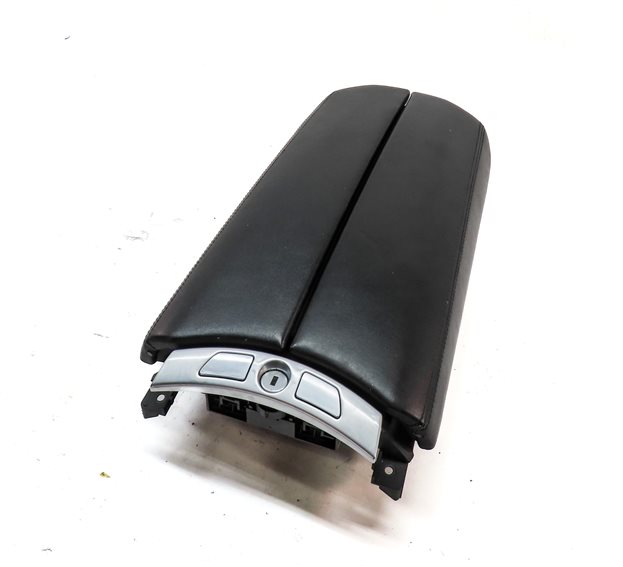 Thumbnail 1: 09-15 BMW 740i 750i 760i B7 (F01) CENTER CONSOLE ARM REST COMPARTMENT (Black)