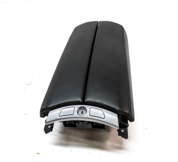 Thumbnail 2: 09-15 BMW 740i 750i 760i B7 (F01) CENTER CONSOLE ARM REST COMPARTMENT (Black)