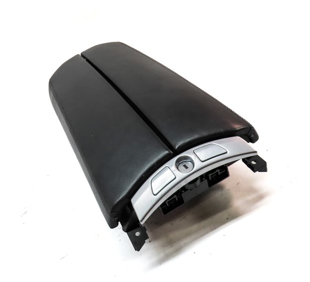 Thumbnail 3: 09-15 BMW 740i 750i 760i B7 (F01) CENTER CONSOLE ARM REST COMPARTMENT (Black)