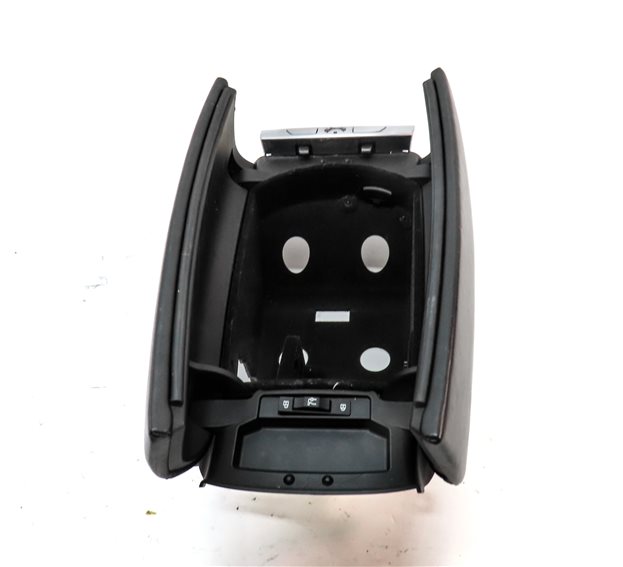 Thumbnail 9: 09-15 BMW 740i 750i 760i B7 (F01) CENTER CONSOLE ARM REST COMPARTMENT (Black)
