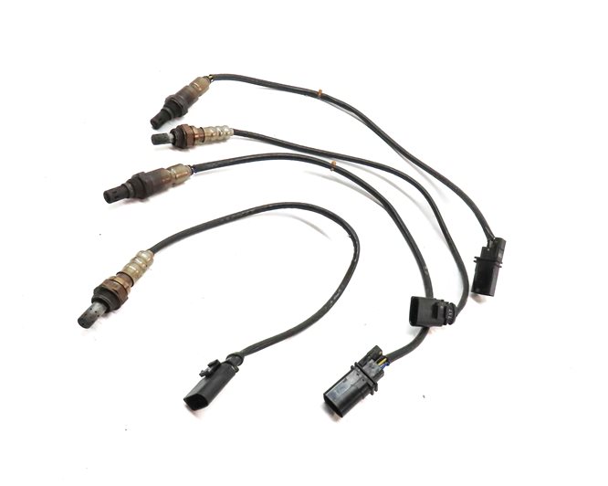 Thumbnail 1: 2015 AUDI SQ5 (B8 8R) 3.0L (CTUD) ENGINE OXYGEN LAMBDA PROBE SENSOR SET/4