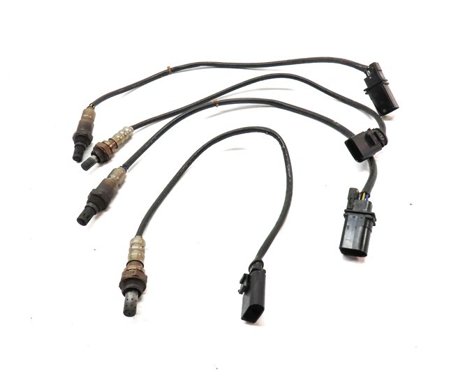 Thumbnail 2: 2015 AUDI SQ5 (B8 8R) 3.0L (CTUD) ENGINE OXYGEN LAMBDA PROBE SENSOR SET/4