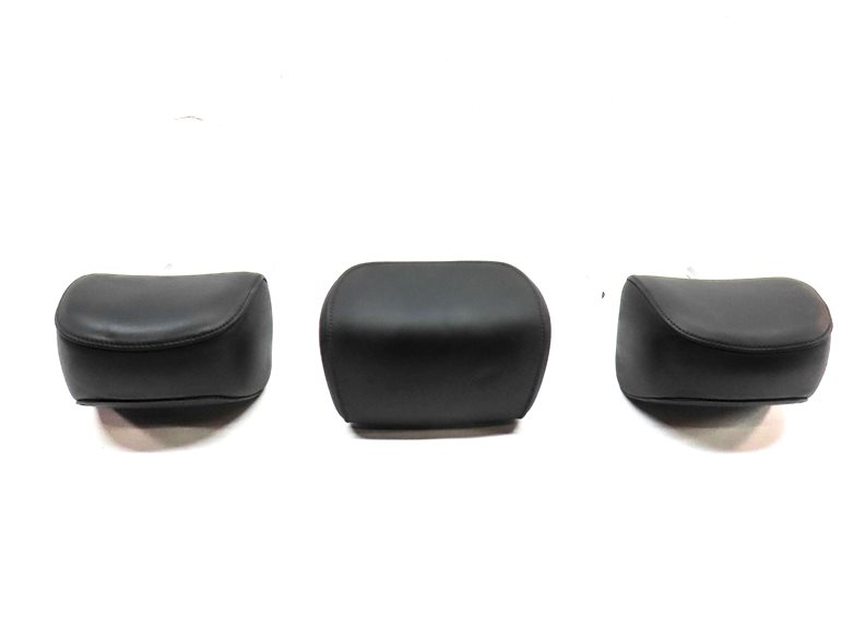 Thumbnail 4: 11-17 AUDI Q5 SQ5 (B8 8R) REAR LEFT RIGHT & CENTER HEADREST SET 3 (Silver)
