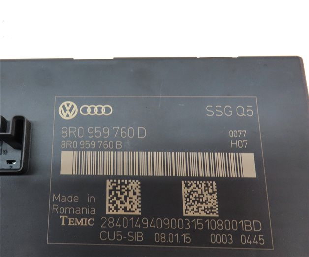 Thumbnail 5: 2009-2017 AUDI Q5 (8R) FRONT LEFT DRIVER MEMORY SEAT CONTROL MODULE COMPUTER