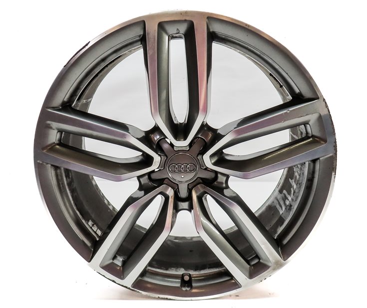 Thumbnail 2: 2014-2017 AUDI SQ5 (B8 8R) 21x8.5 ALUMINUM ALLOY 5 DOUBLE SPOKE WHEEL RIM