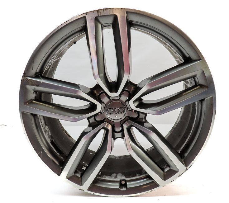 Thumbnail 2: 2014-2017 AUDI SQ5 (B8 8R) 21x8.5 ALUMINUM ALLOY 5 DOUBLE SPOKE WHEEL RIM