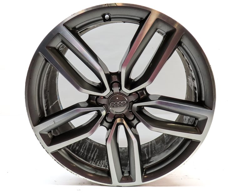 Thumbnail 2: 2014-2017 AUDI SQ5 (B8 8R) 21x8.5 ALUMINUM ALLOY 5 DOUBLE SPOKE WHEEL RIM