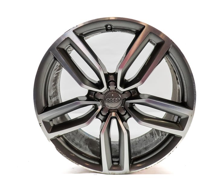 Thumbnail 2: 2014-2017 AUDI SQ5 (B8 8R) 21x8.5 ALUMINUM ALLOY 5 DOUBLE SPOKE WHEEL RIM
