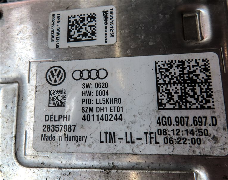 Thumbnail 8: 13-17 AUDI Q5 SQ5 (B8 8R) RIGHT PASSENGER XENON HID AFS ADAPTIVE CURVE HEADLIGHT