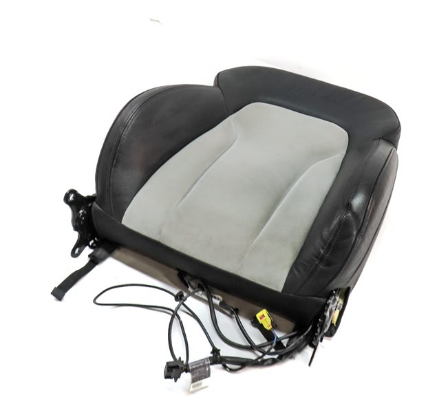 15 AUDI SQ5 B8 8R LEFT DRIVER UPPER SPORT MEMORY HEATED SEAT CUSHION (Silver)