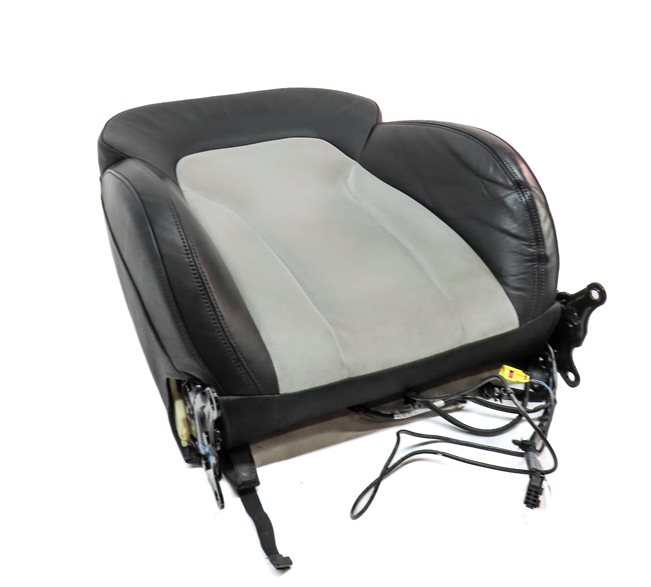 Thumbnail 3: 15 AUDI SQ5 B8 8R LEFT DRIVER UPPER SPORT MEMORY HEATED SEAT CUSHION (Silver)