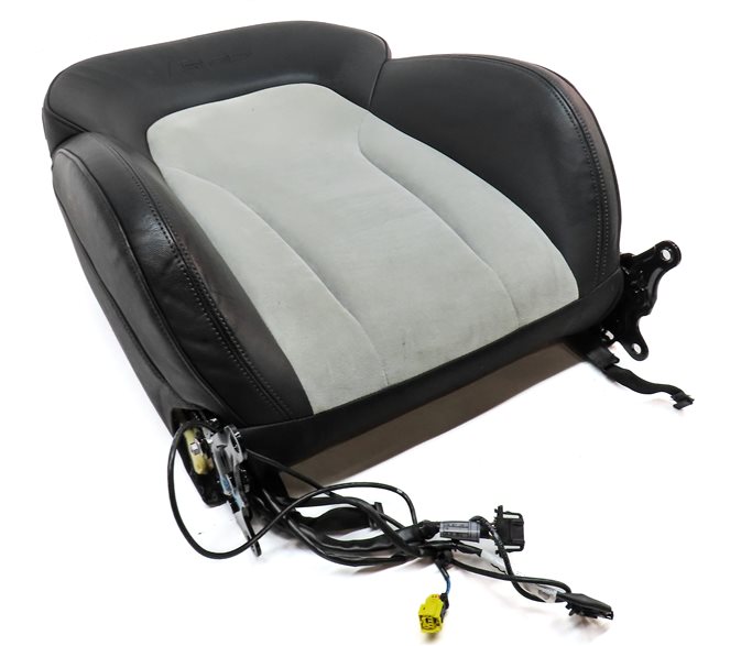 Thumbnail 3: 15 AUDI SQ5 B8 8R RIGHT PASSENGER UPPER SPORT MEMORY HEATED SEAT CUSHION(Silver)