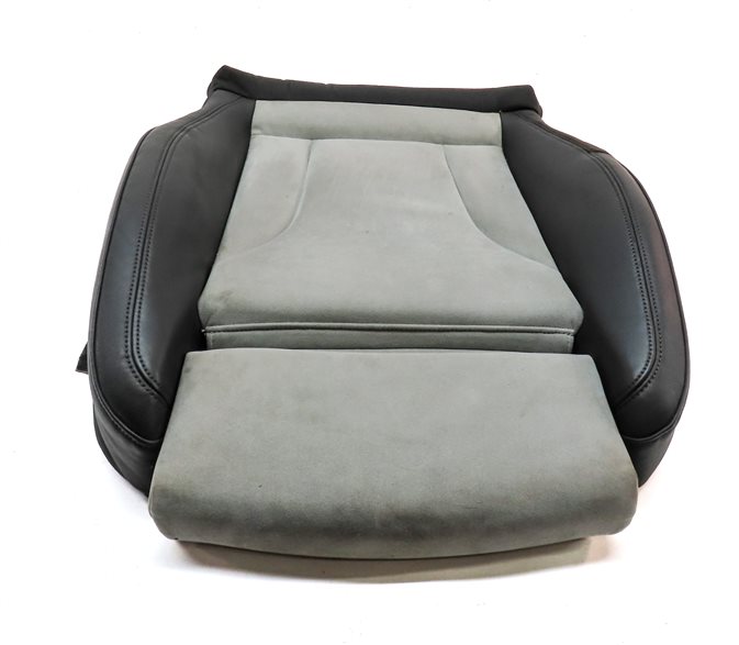 Thumbnail 2: 15 AUDI SQ5 B8 8R RIGHT PASSENGER LOWER SPORT MEMORY HEATED SEAT CUSHION(Silver)