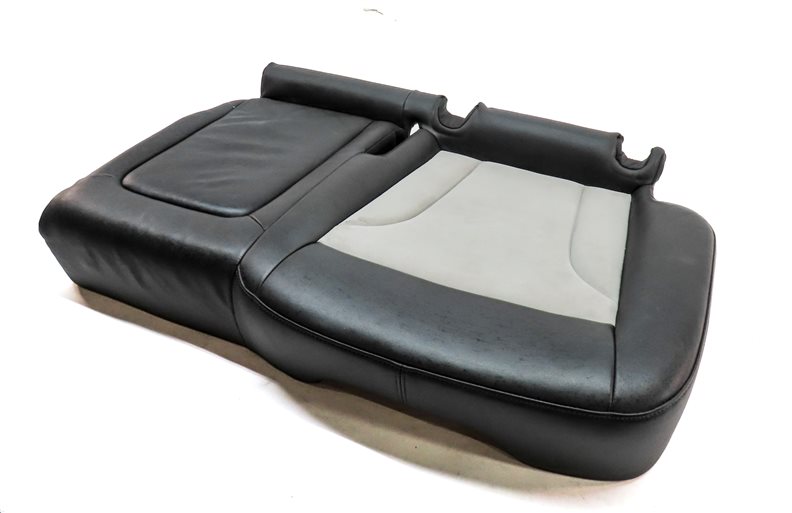 2015 AUDI SQ5 (B8 8R) REAR LEFT & CENTER SEAT LOWER BOTTOM CUSHION (Silver)