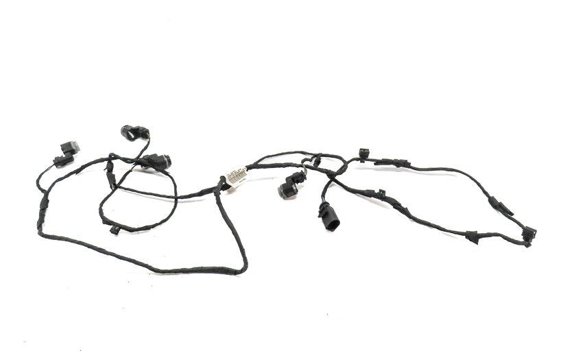Thumbnail 2: 15 AUDI SQ5 (B8 8R) FRONT PARK ASSIST PDC DISTANCE CONTROL SENSOR SET/4 (White)
