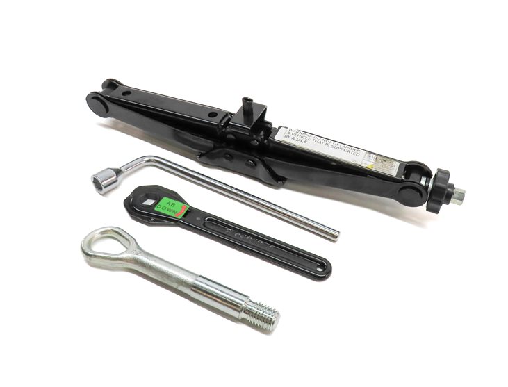 2015 MERCEDES GL550 (X166) EMERGENCY ROADSIDE CAR LIFT JACK TOOL KIT SET/4