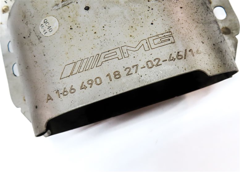 Thumbnail 6: 13-19 MERCEDES GL GLS ML (X166) 4.6L REAR LEFT & RIGHT MUFFLER EXHAUST TIP SET 2