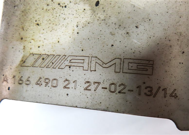 Thumbnail 7: 13-19 MERCEDES GL GLS ML (X166) 4.6L REAR LEFT & RIGHT MUFFLER EXHAUST TIP SET 2
