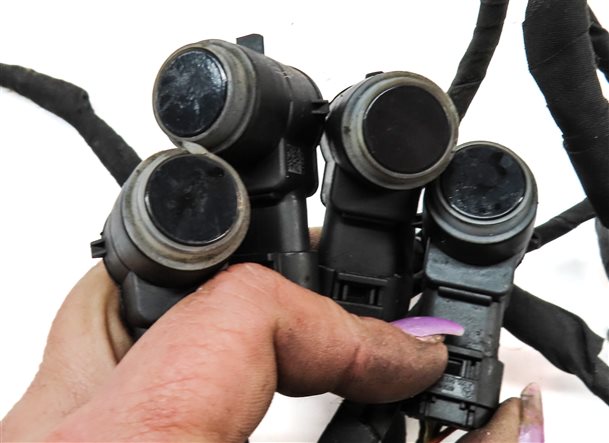 Thumbnail 4: 2015 MERCEDES GL550 (X166) REAR PARK ASSIST PDC DISTANCE CONTROL SENSOR SET/4
