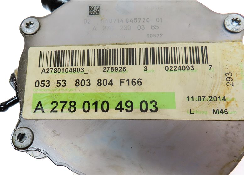 Thumbnail 6: 11-20 MERCEDES CL550 GL450 GL550 ML350 ML550 S400 S550 S600 SL550 VACUUM PUMP
