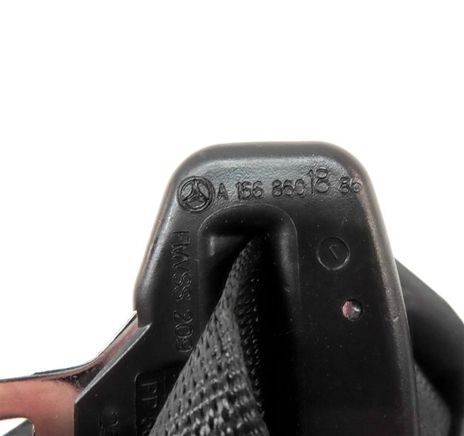 Thumbnail 6: 2015 MERCEDES GL550 (X166) REAR 3RD ROW RIGHT SEAT SEATBELT RETRACTOR (Black)
