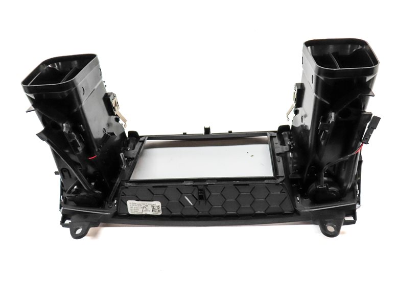 Thumbnail 6: 15 MERCEDES GL550 X166 FRONT CENTER DASH SCREEN TRIM w/ HEAT AIR AC VENT (Black)