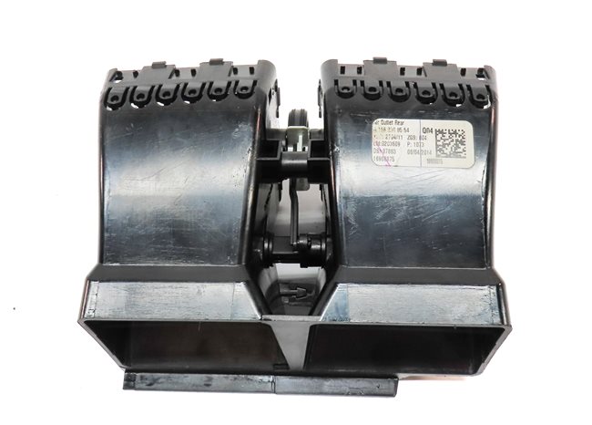 Thumbnail 5: 15 MERCEDES GL550 (X166) REAR CENTER CONSOLE DUAL HEAT AIR AC HVAC VENT (Black)