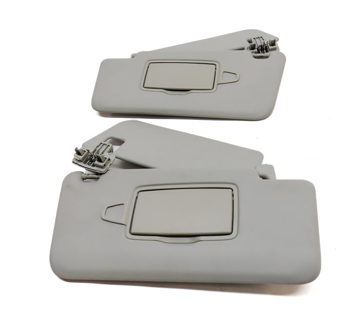 Thumbnail 2: 2013-2019 MERCEDES GL350 GL450 GL550 GLS (W166 X166) FRONT SUNVISOR SET (BLACK)