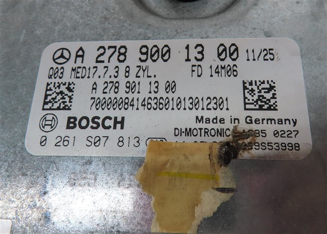 Thumbnail 5: 2013-2020 MERCEDES E550 G63 GLE GL450 GL550 ML550 (W166 X166) 4.6L ENGINE MODULE