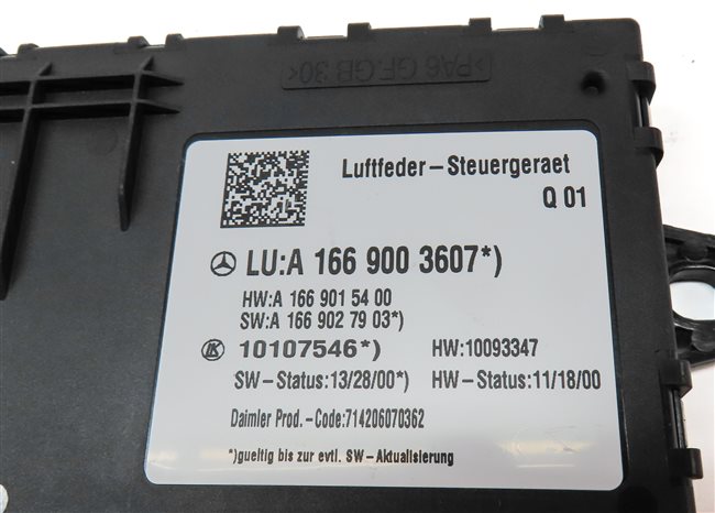 Thumbnail 5: 2015 MERCEDES GL550 (X166) AIR SUSPENSION CONTROL MODULE