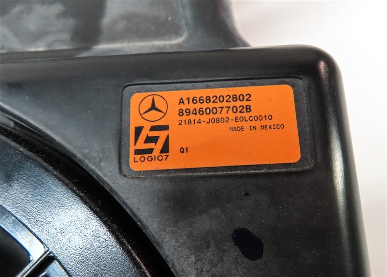 Thumbnail 12: 15 MERCEDES GL550 (X166) LOGIC 7 AUDIO SOUND SYSTEM SPEAKER SUBWOOFER SET/13