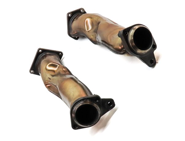 Thumbnail 3: 2015 MERCEDES GL550 (X166) 4.6L ENGINE TURBO EXHAUST HOSE PIPE SET/2