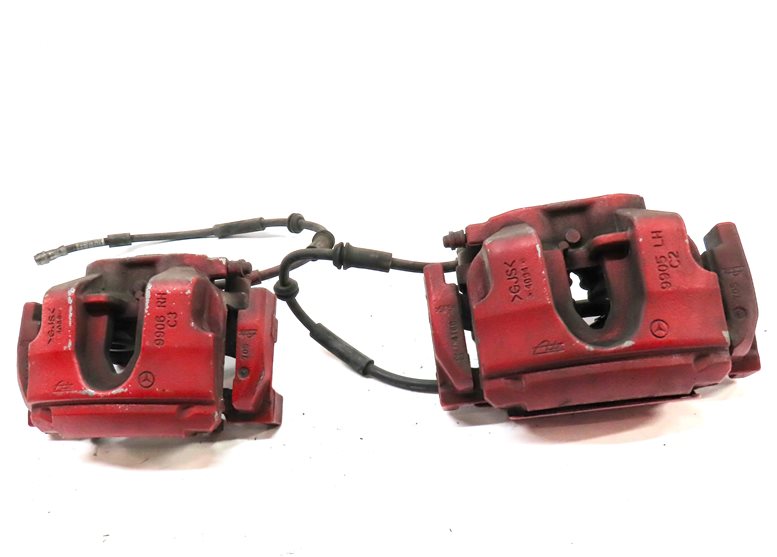 Thumbnail 2: 2013-2019 MERCEDES GL GLE GLS ML CLASS (W166 X166) FRONT BRAKE CALIPER SET/2