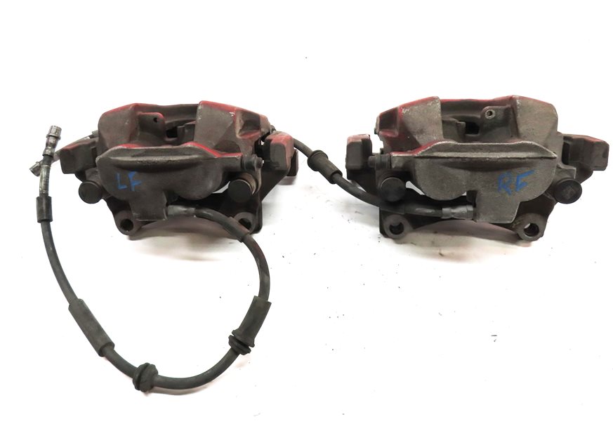 Thumbnail 4: 2013-2019 MERCEDES GL GLE GLS ML CLASS (W166 X166) FRONT BRAKE CALIPER SET/2
