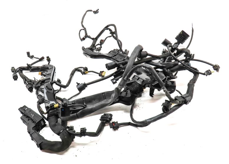 Thumbnail 2: 2015 MERCEDES GL550 (X166) 4.6L ENGINE MOTOR WIRE WIRING HARNESS LOOM