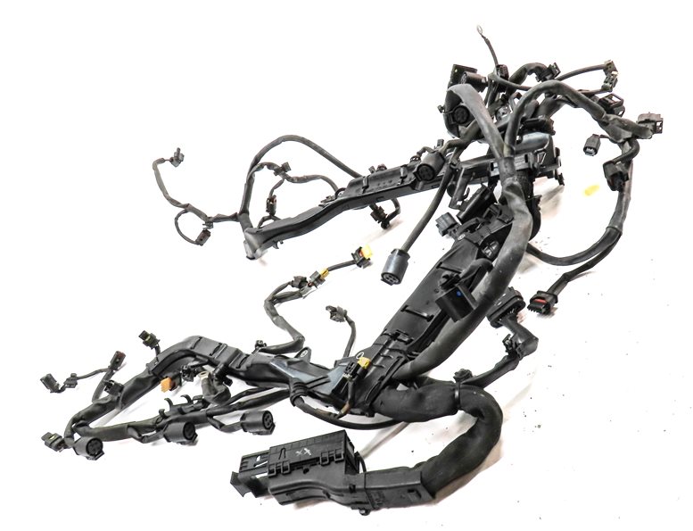 Thumbnail 3: 2015 MERCEDES GL550 (X166) 4.6L ENGINE MOTOR WIRE WIRING HARNESS LOOM