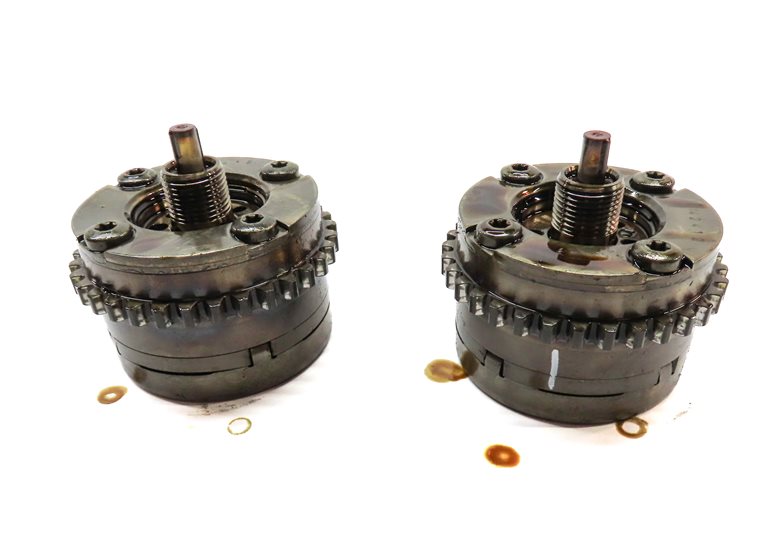 Thumbnail 5: 14-19 MERCEDES GL GLE GLS ML S 4.6L LEFT CYLINDER HEAD CAMSHAFT TMING GEAR SET 2