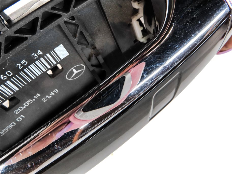 Thumbnail 7: 13-16 MERCEDES GL350 GL450 GL550 ML350 REAR LEFT KEYLESS DOOR HANDLE (Black)